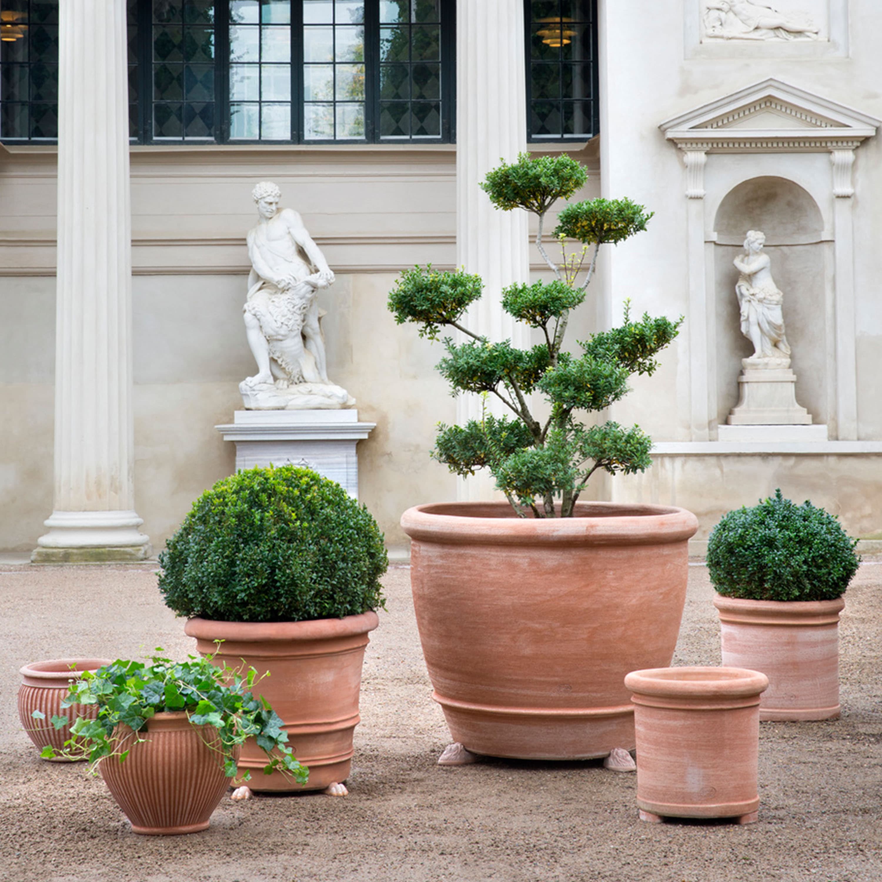 Campana Pot Raw Pink Terracotta Ø60