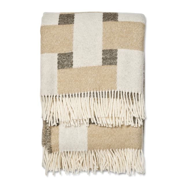 Weave Wollteppich Beige