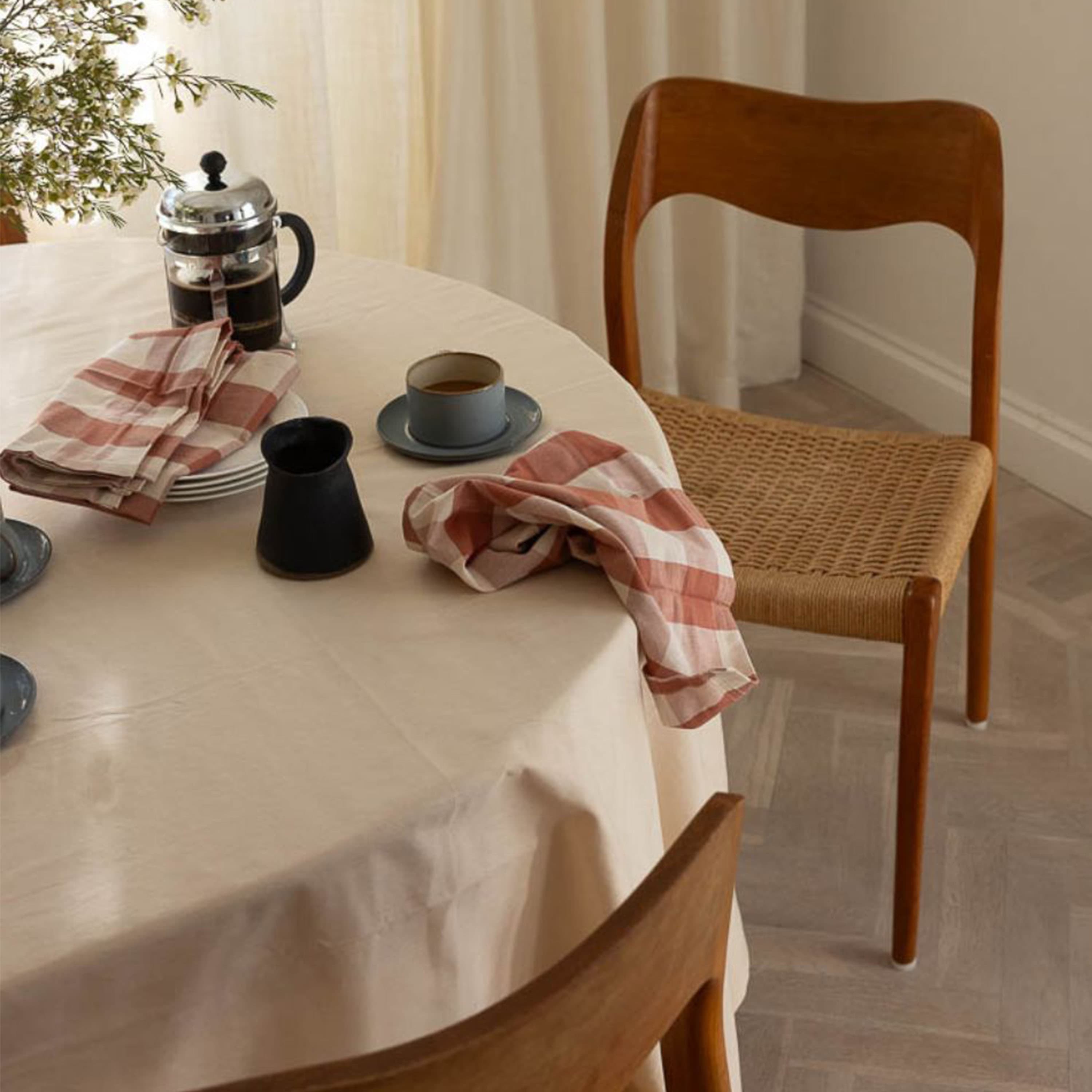 Soda Tablecloth Apricot 145x330