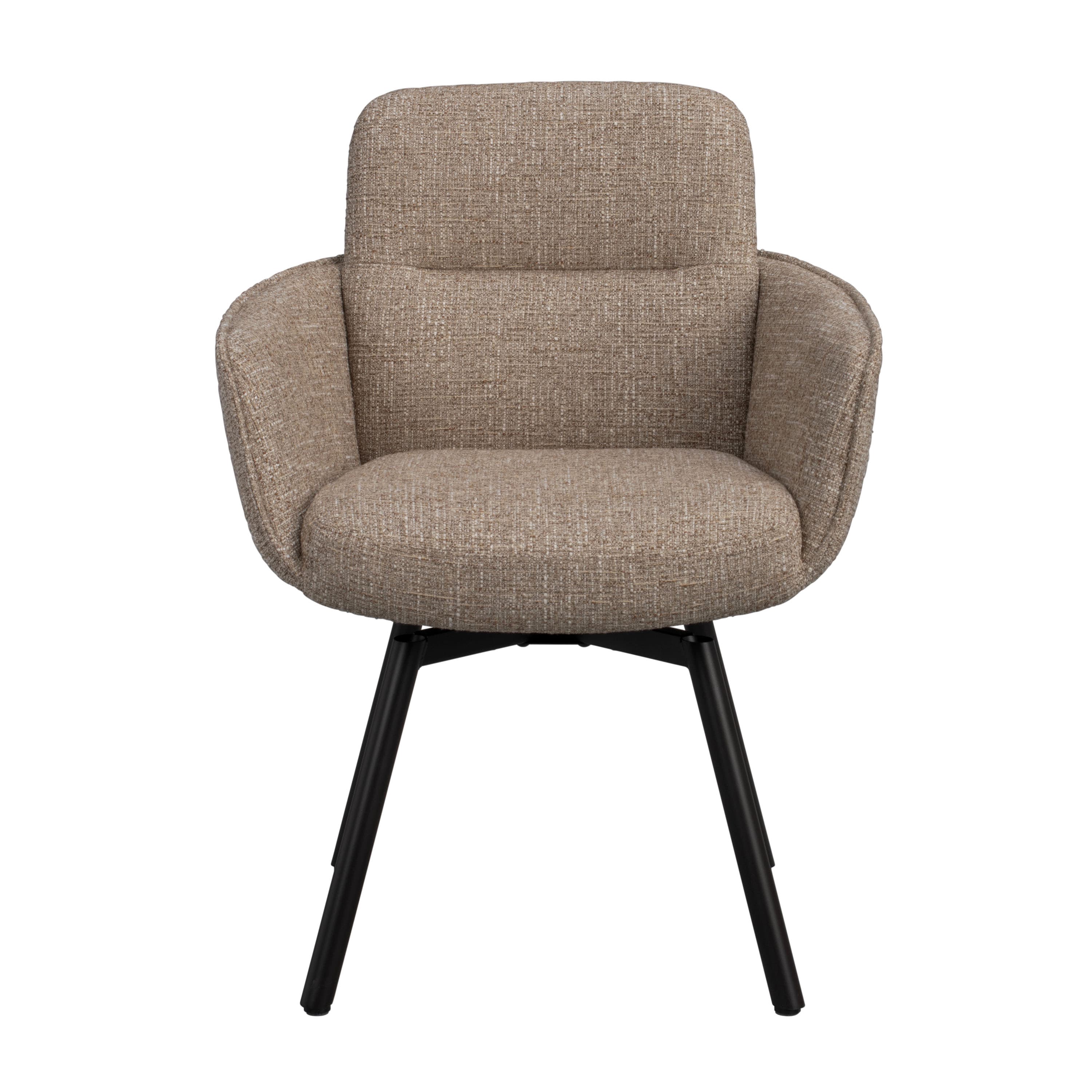 Roswell Karmstol Mörkbeige/Brun