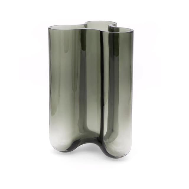Clover Vase Rauchgrün Large