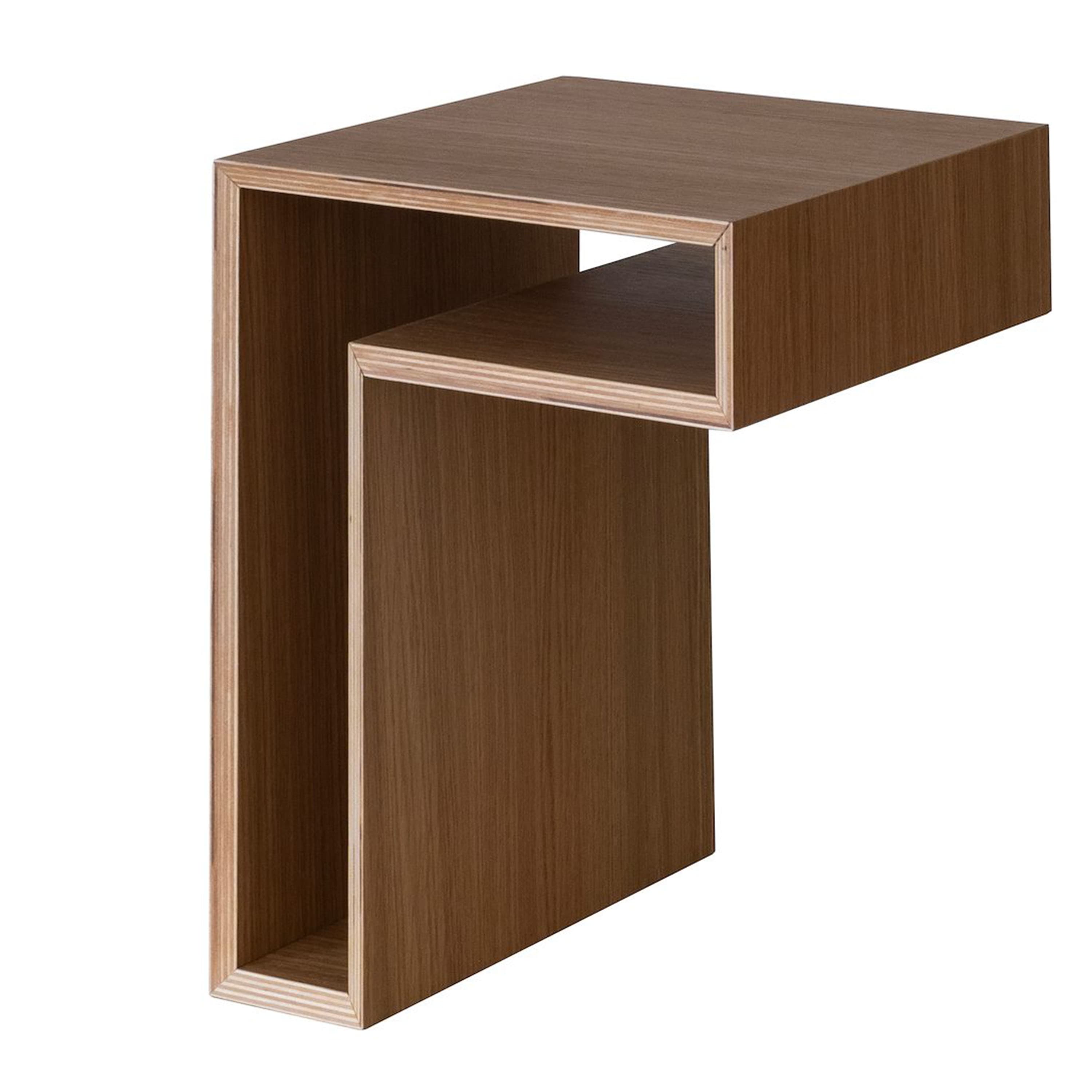 L-Shelf Nachttisch Walnuss