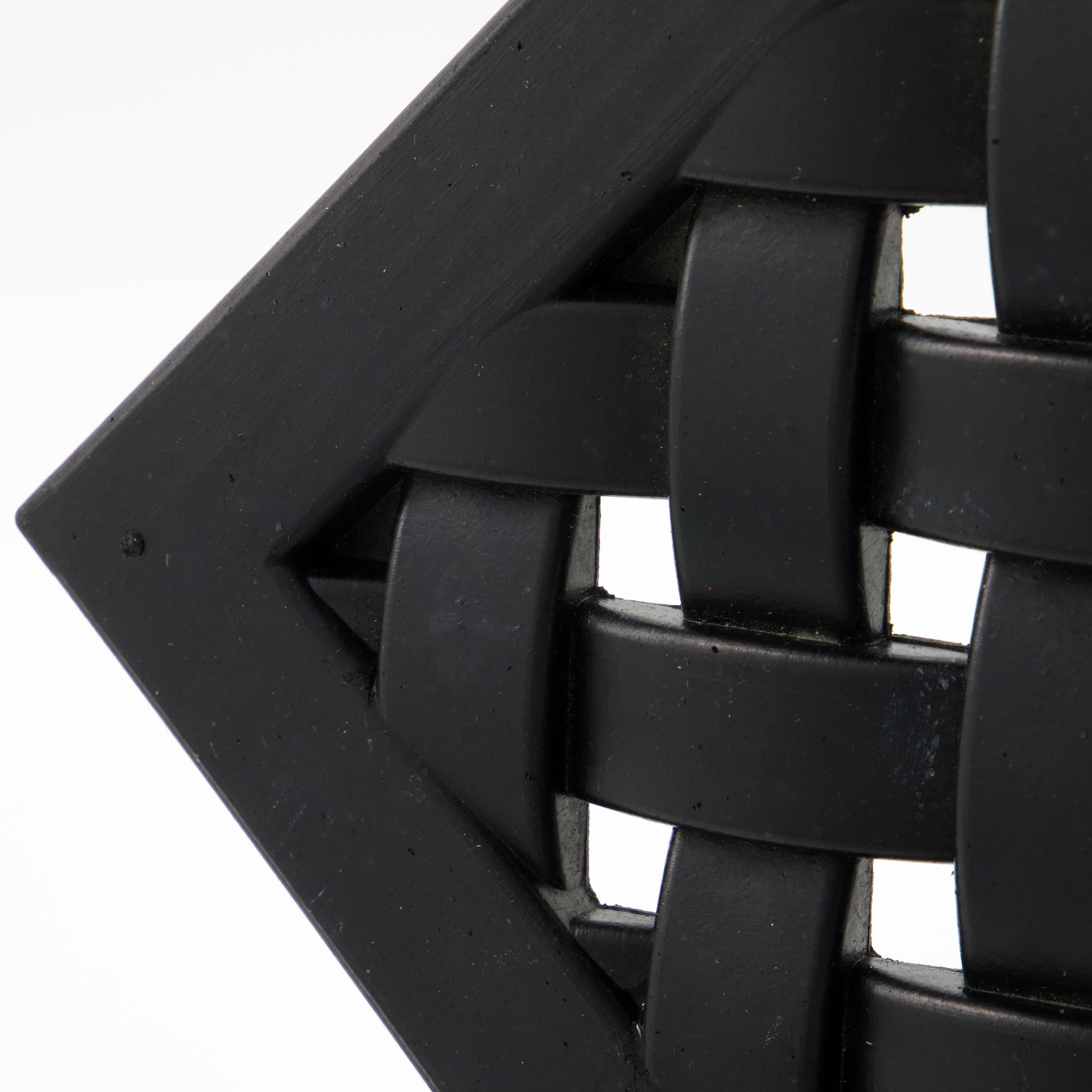 Braid Door Mat Black 60x40