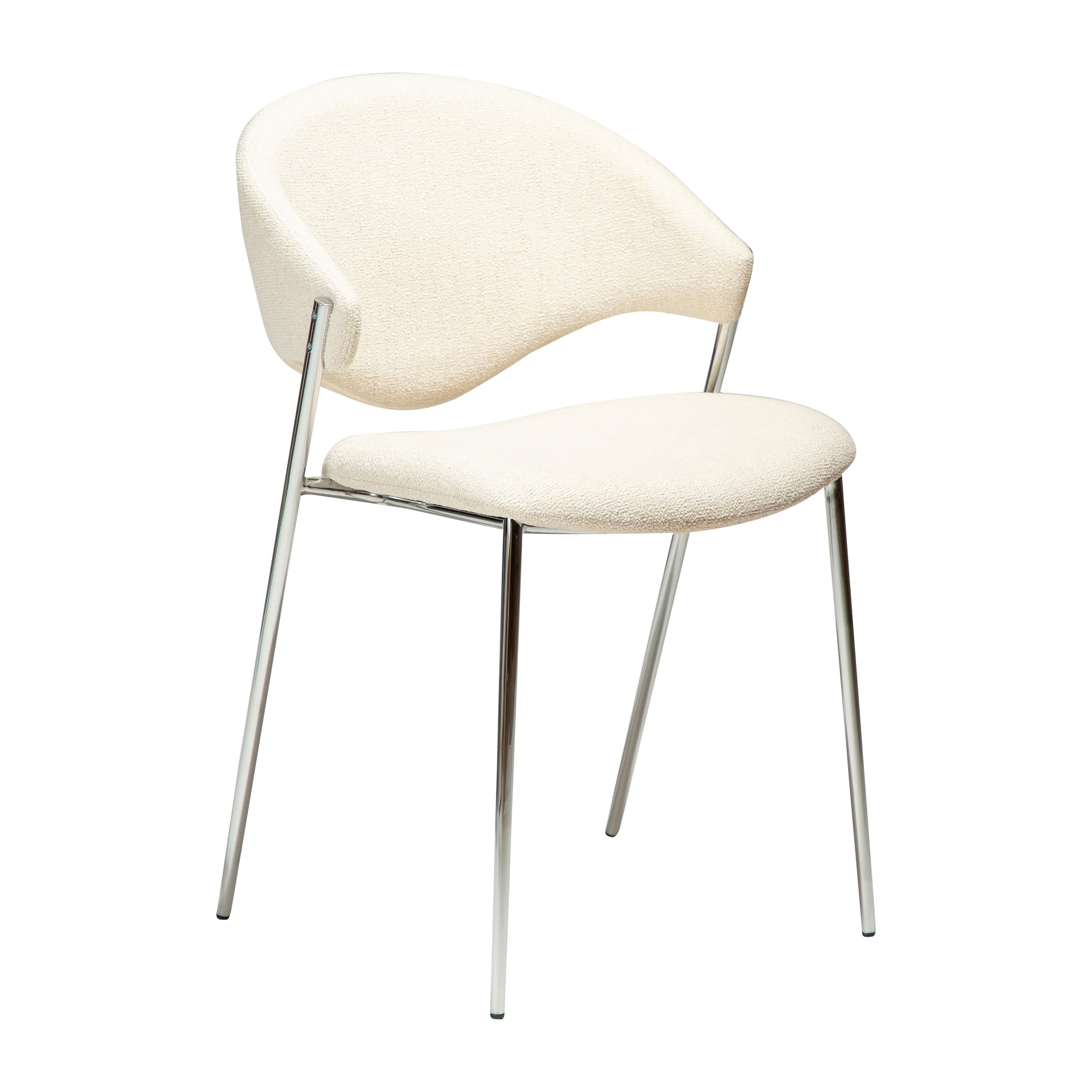 Zone Matstol Simply Beige Bouclé