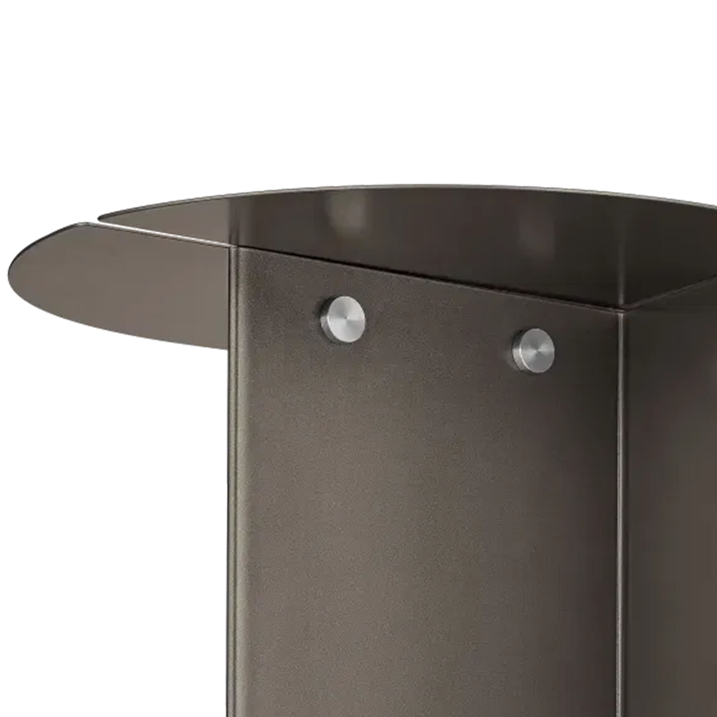 Oru Bench Burned Metal 80x45
