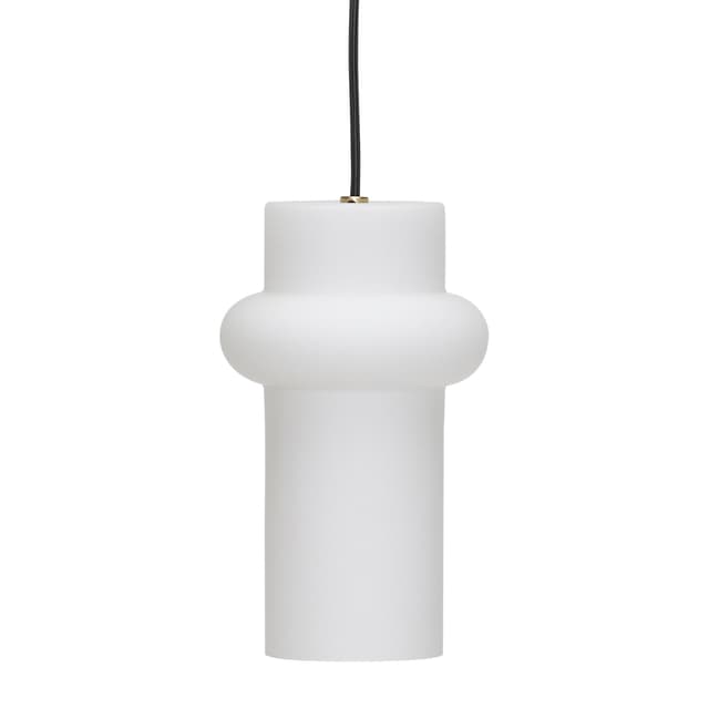 Pilule Pendant Lamp Double Matte White 25cm