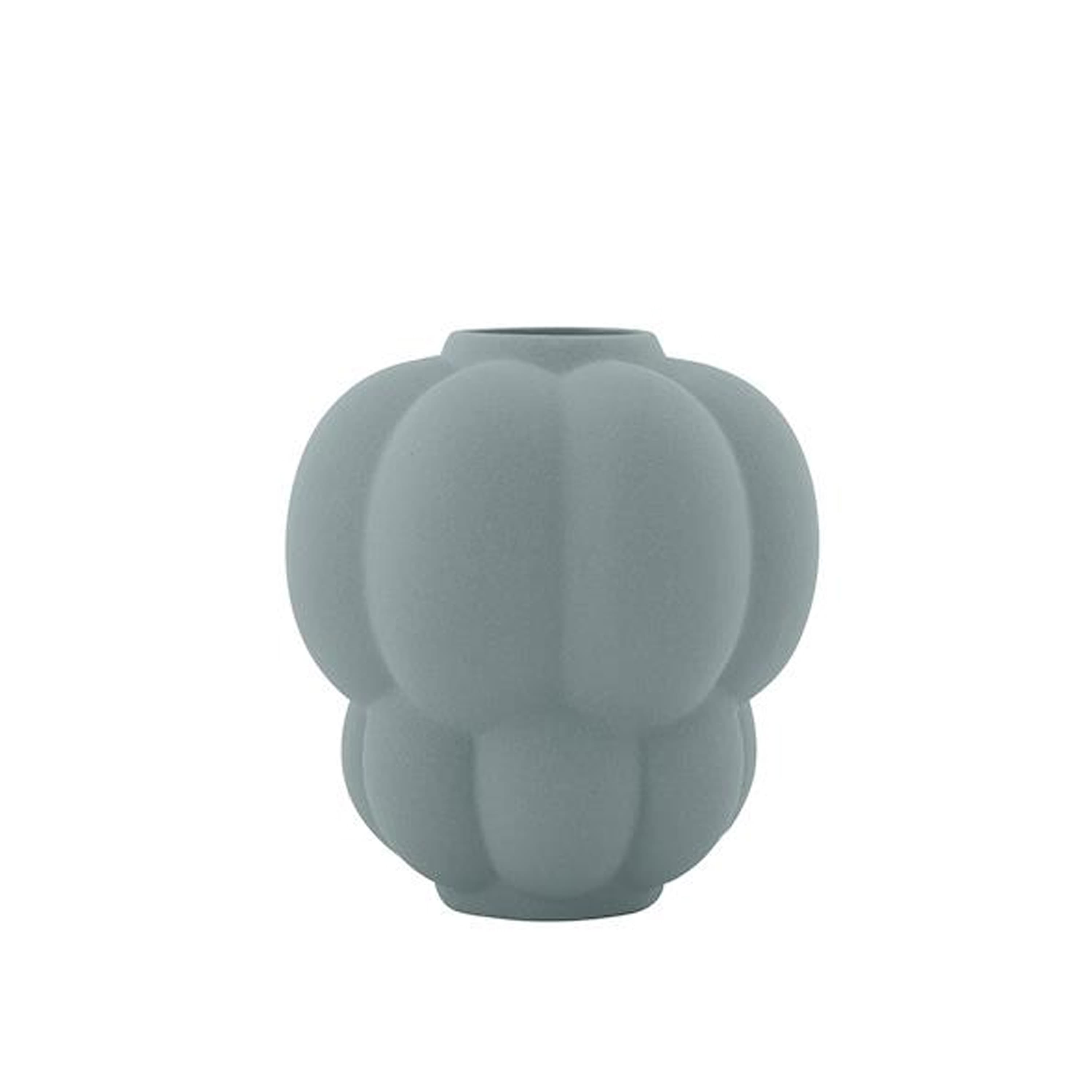 Uva Vase Keramik Blassminze 22cm