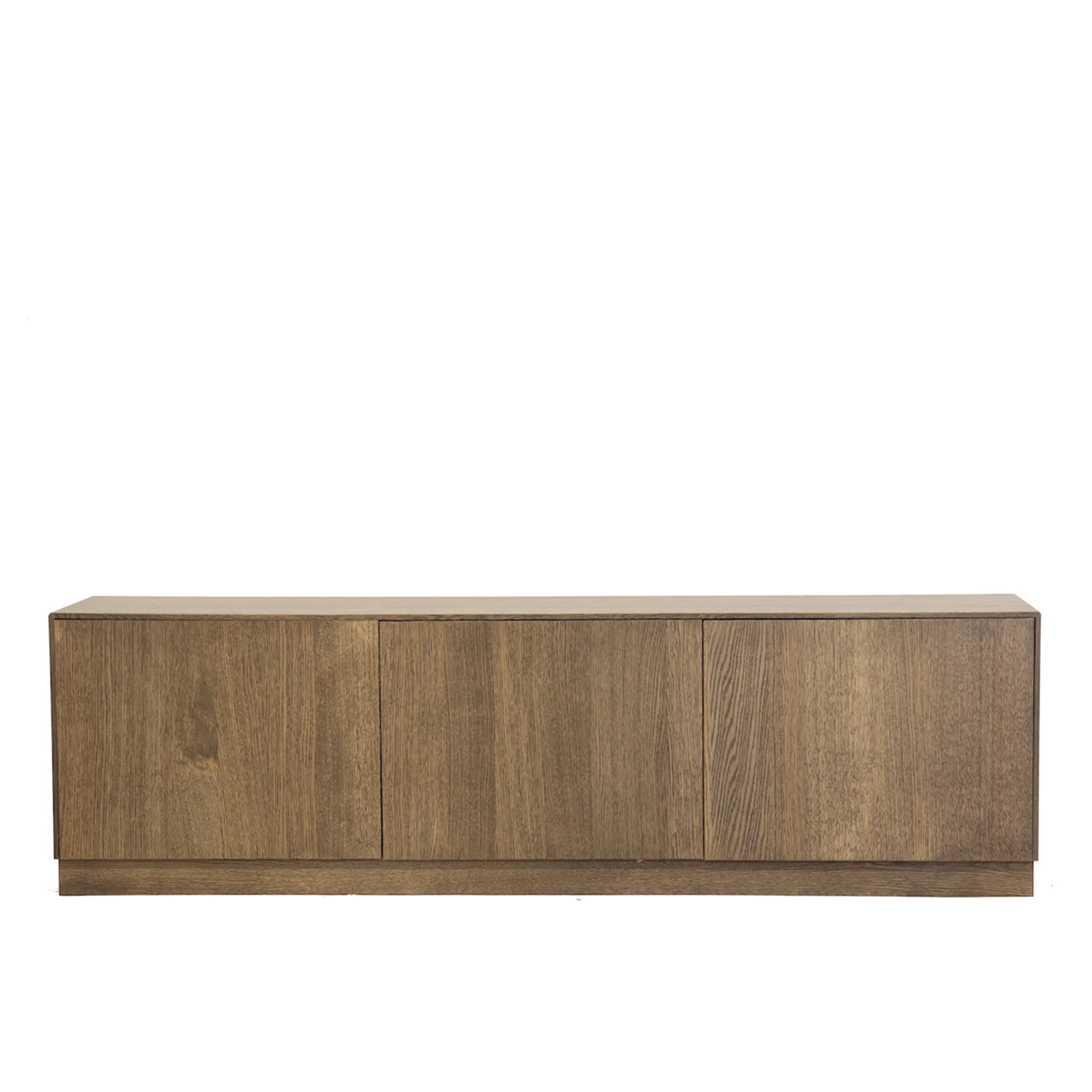 Esme TV-Bank Braun gebeizte Eiche 178cm