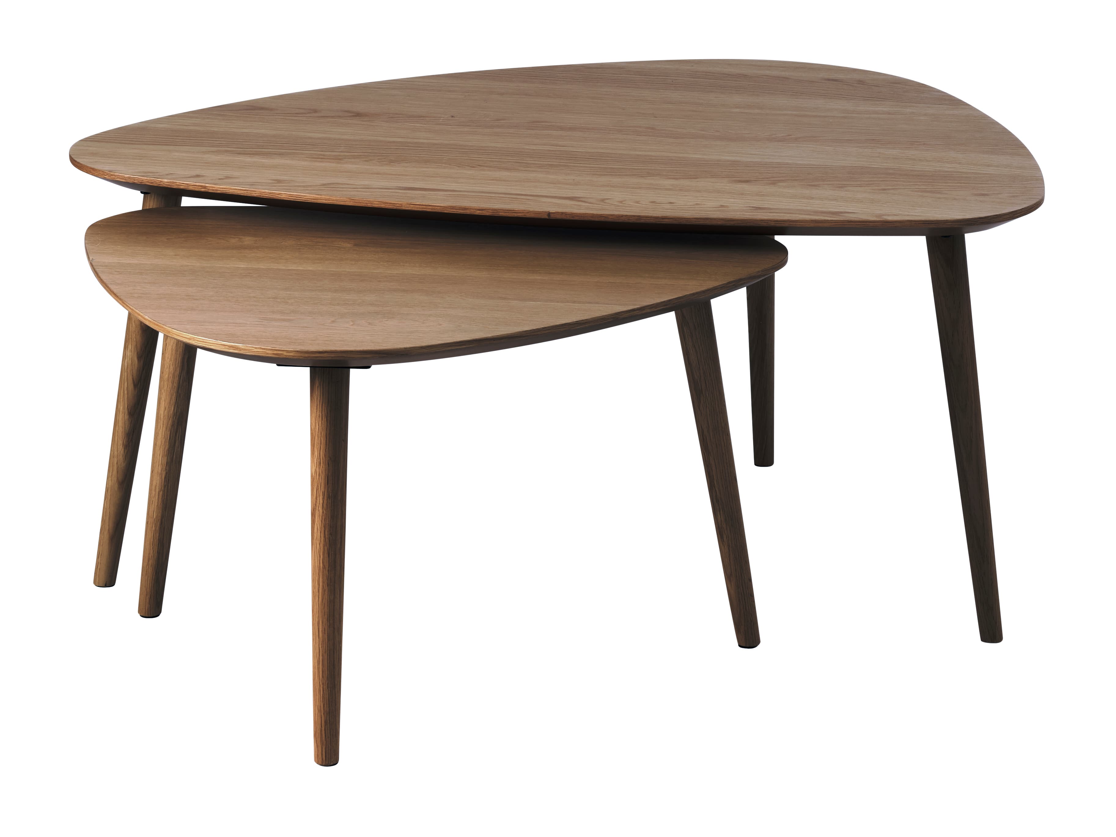 Artie Triangluar Nest of tables Smoked