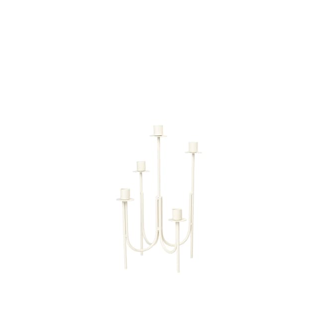 Farri Candle Holder Light Warm Grey 36cm