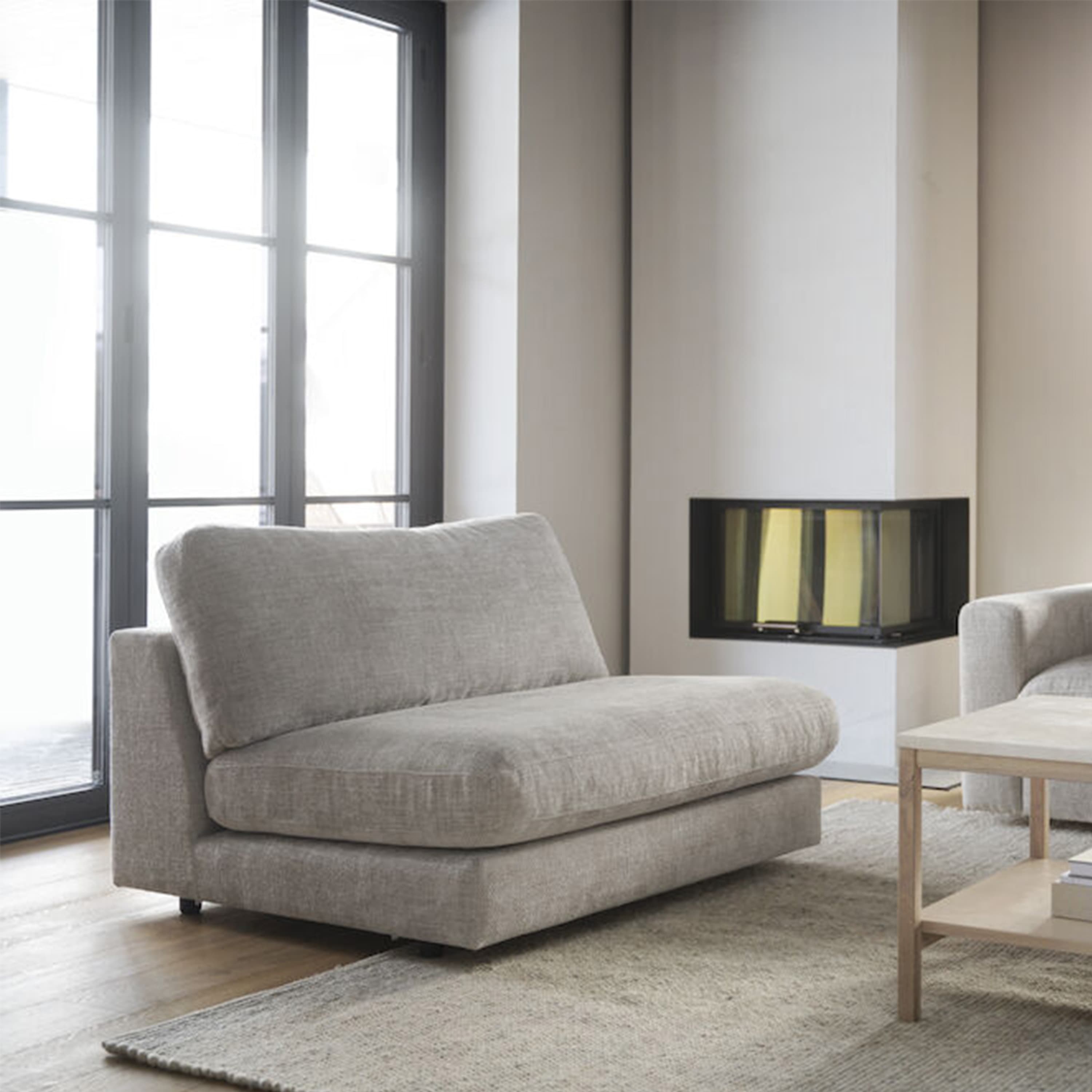 Duncan 1.5-sits Mittmodul Ljusgrå