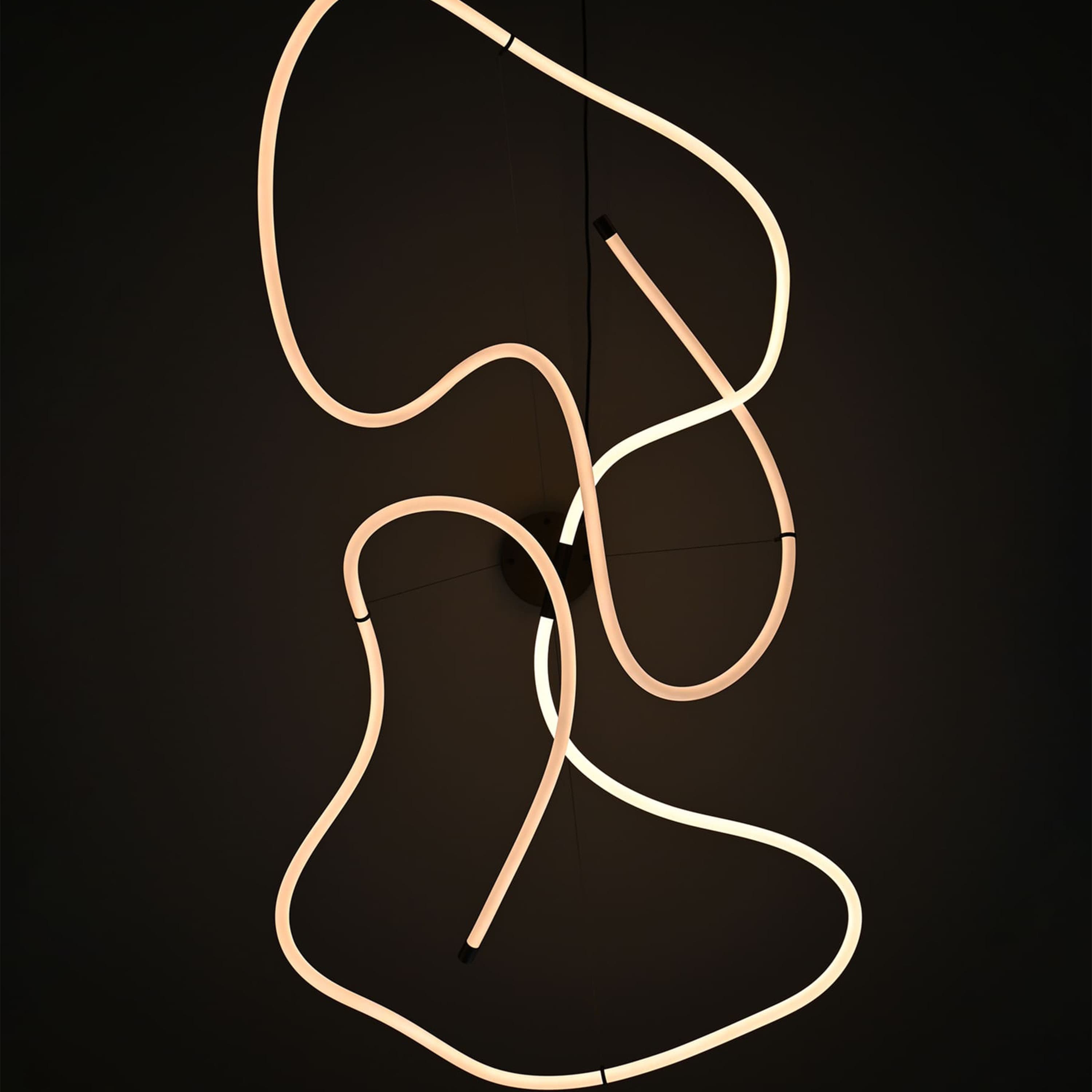 Ghost Ceiling Lamp Neon Big 155x82