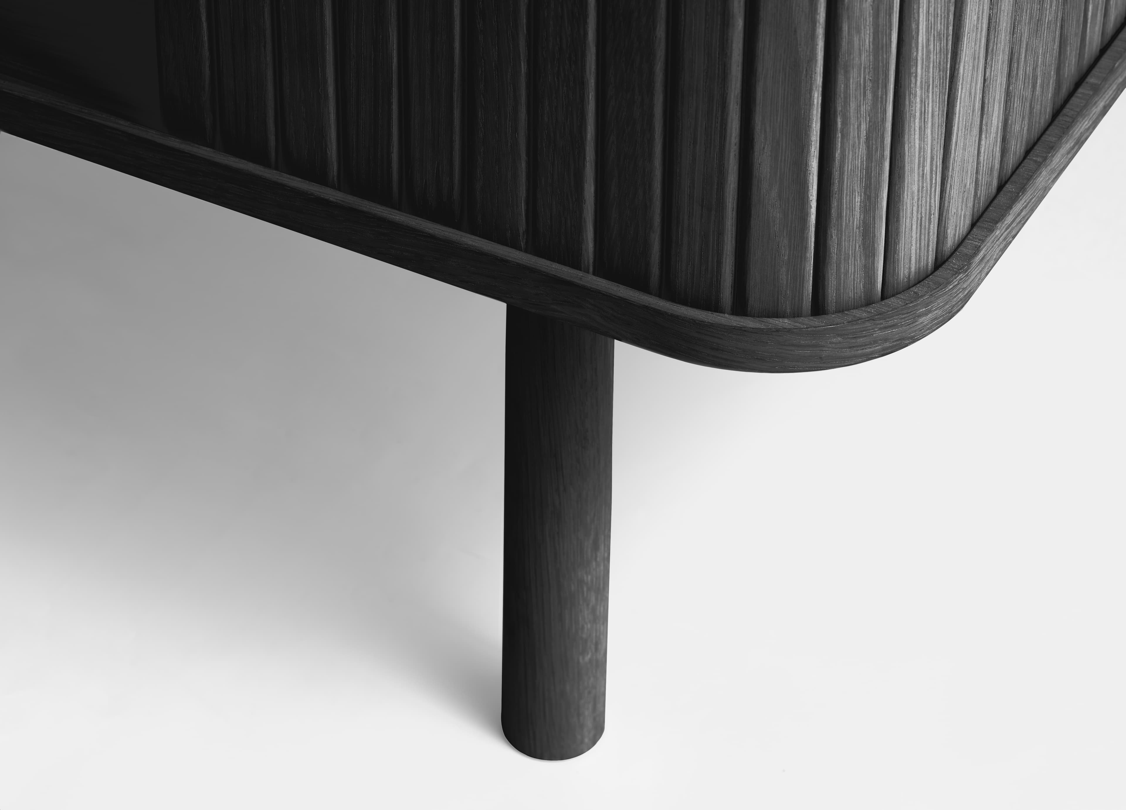 Tindra Sideboard Black Oak 160cm