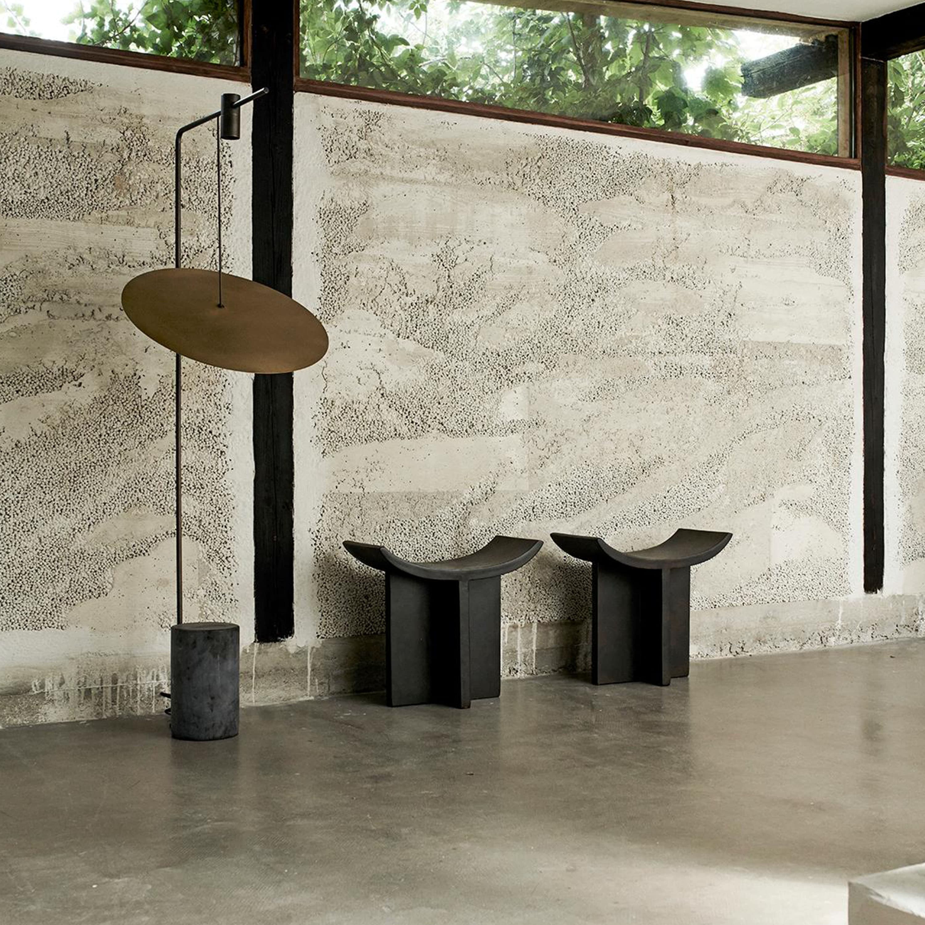 Brutus Hocker Natural Oak