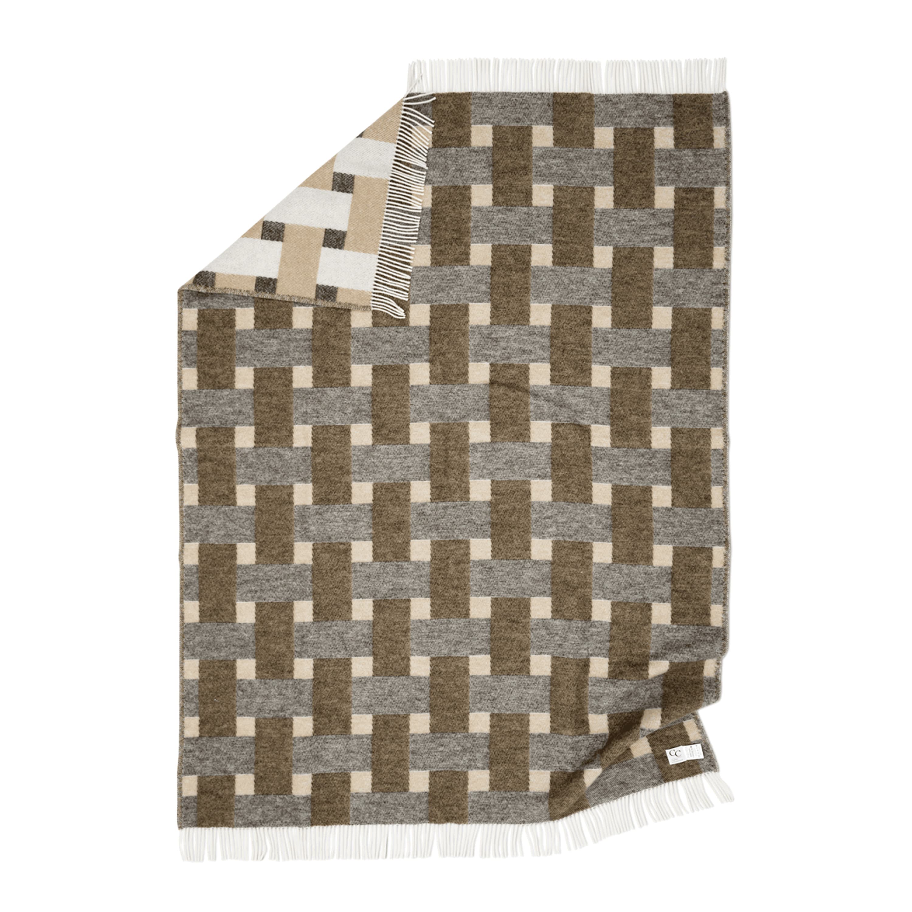 Weave Wollteppich Beige