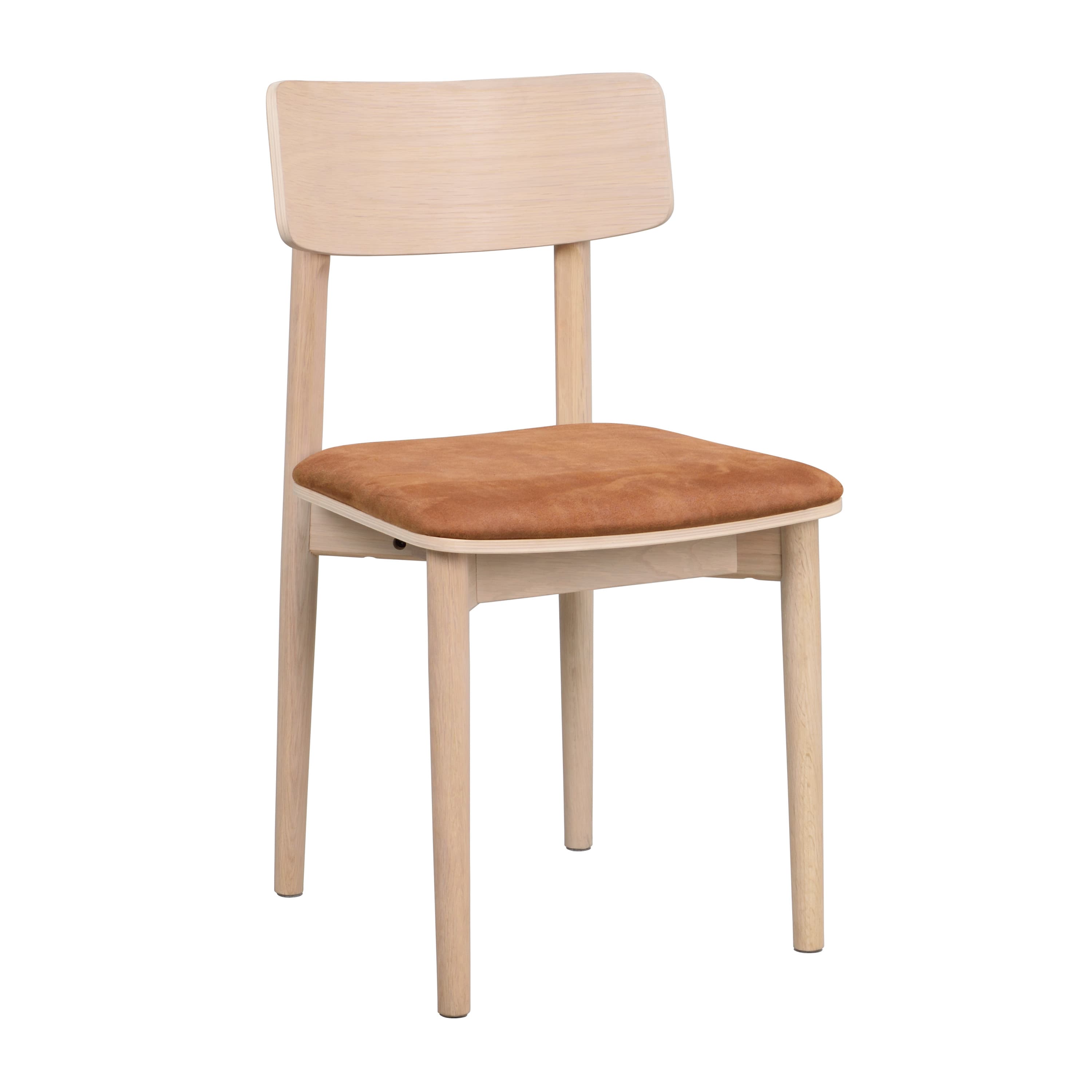 Wolcott Dining Chair White Pigmented Leather