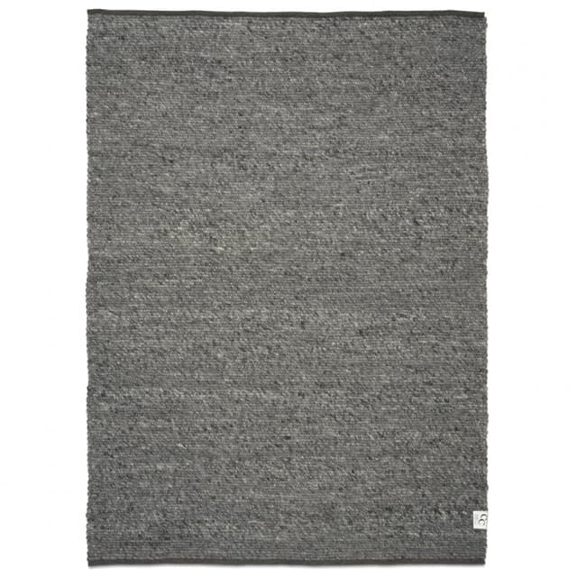 Merino Wool Rug Granite 140x200