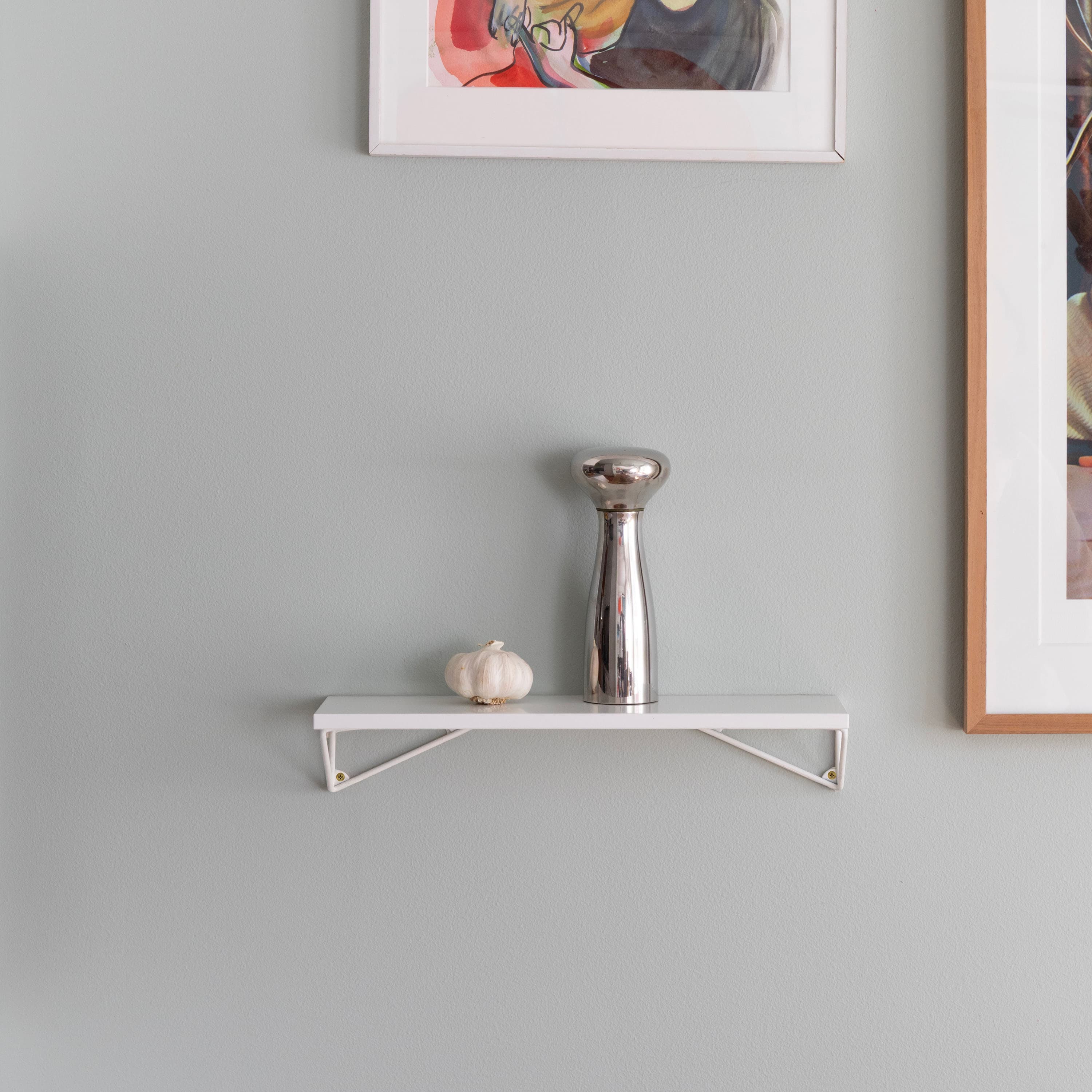 Pythagoras Wall Shelf Oak/Black XSmall