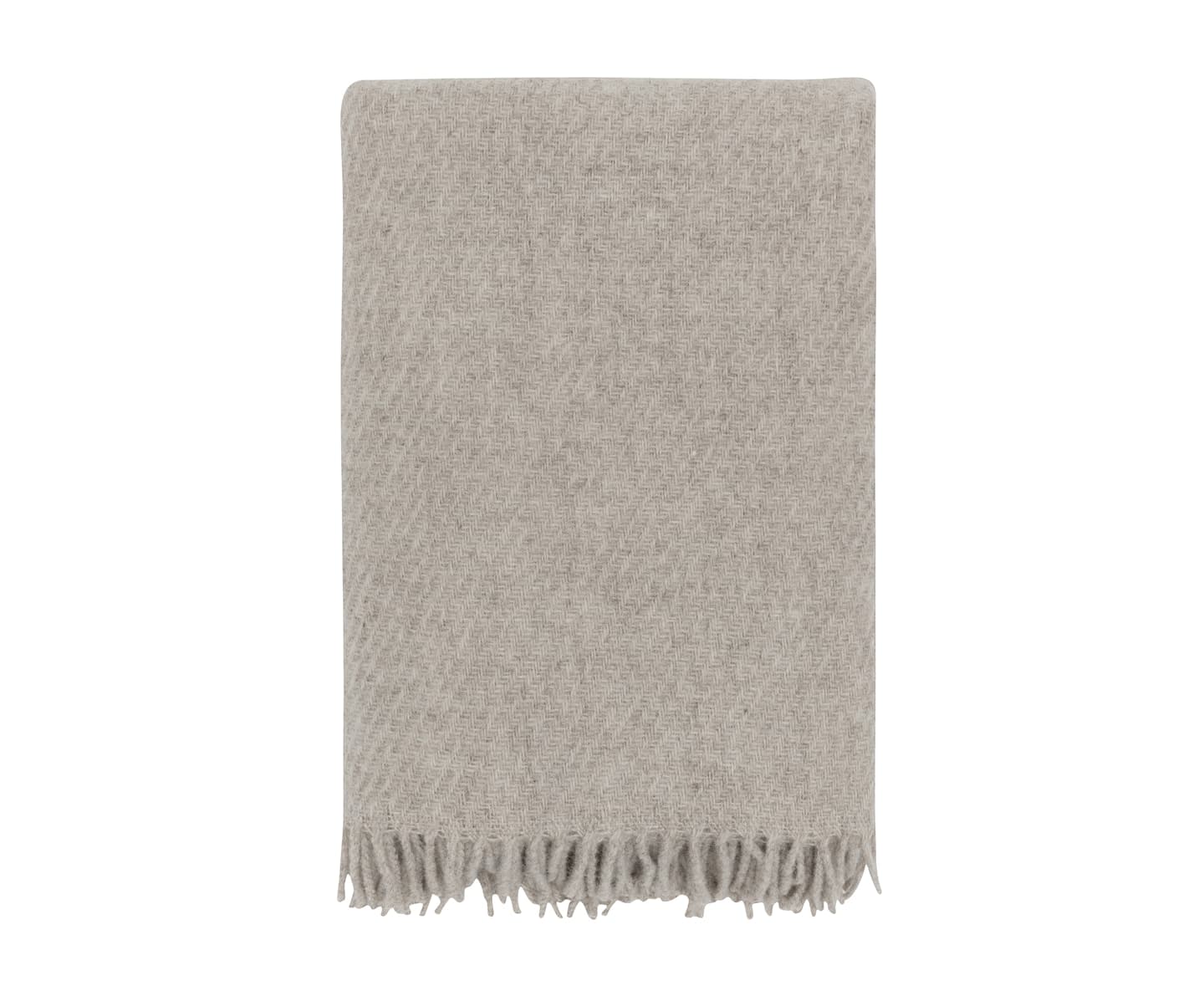 Falketind Pläd Natur Beige 100x130