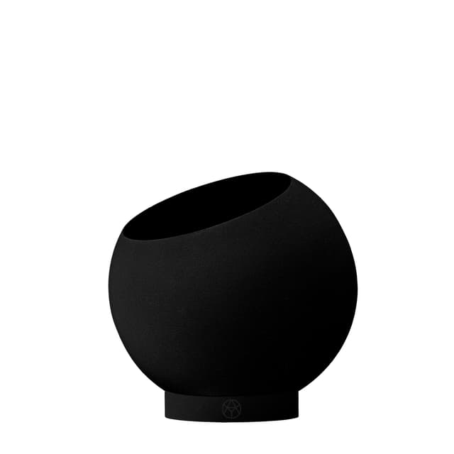 Globe Pot Black Ø17