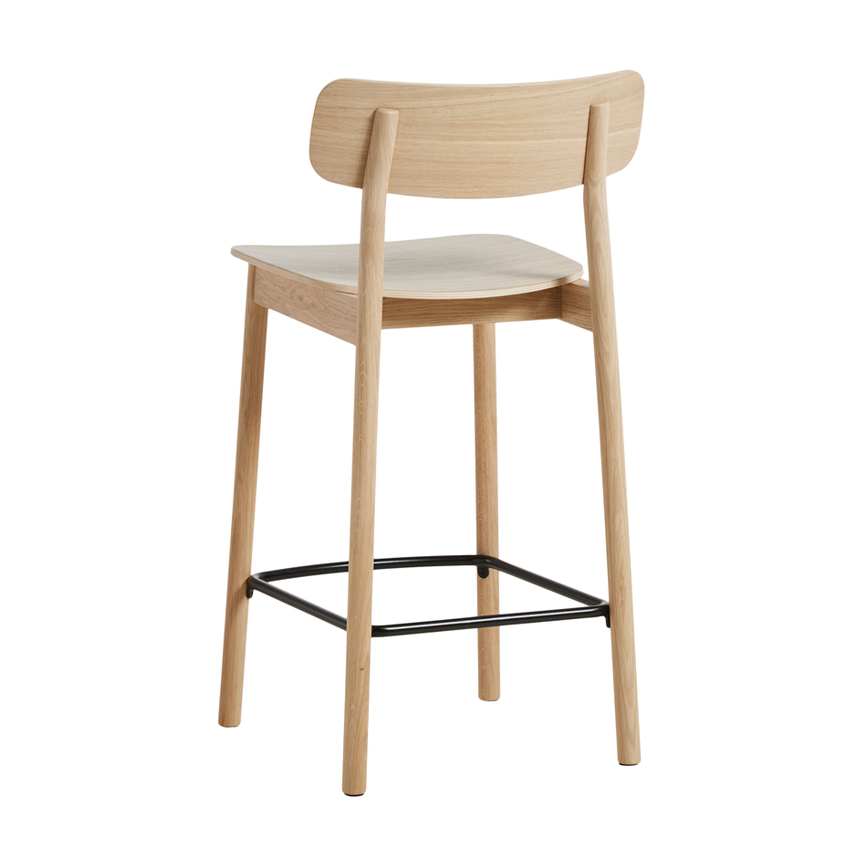 Soma Bar Stool White Oak 91cm