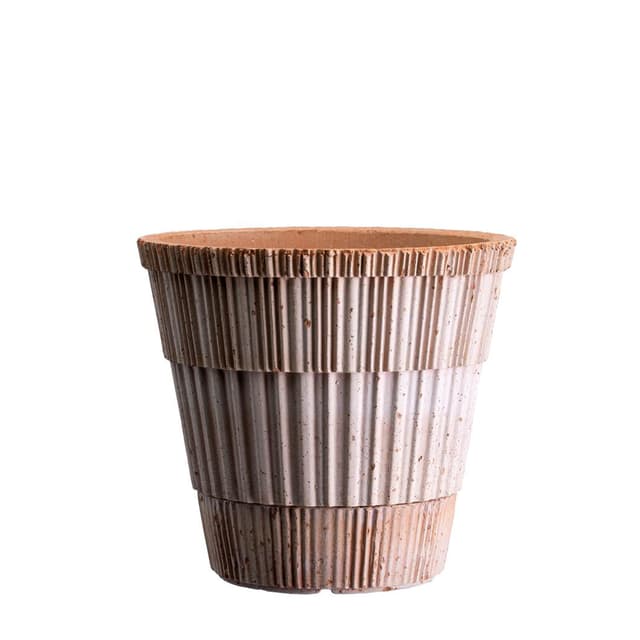 Atlas Pot Raw Pink Terracotta Ø18