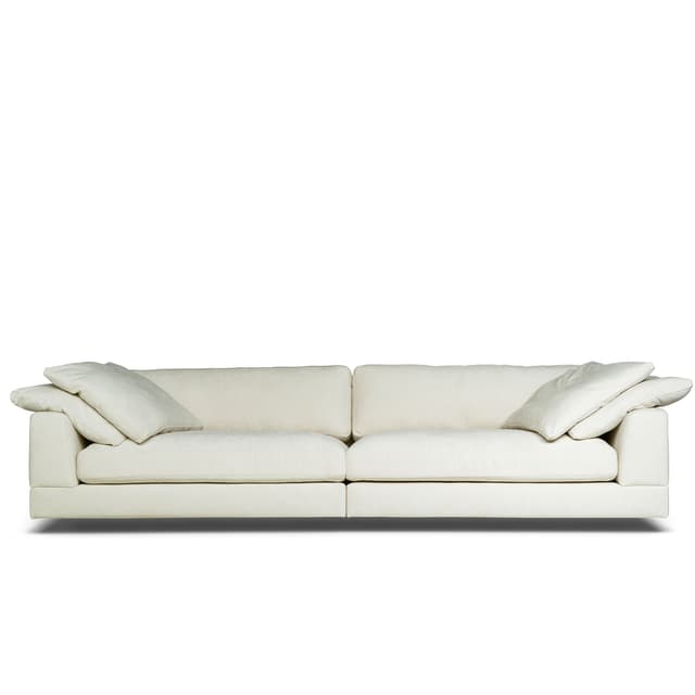Cooper 4-seater Sofa Creme 324cm