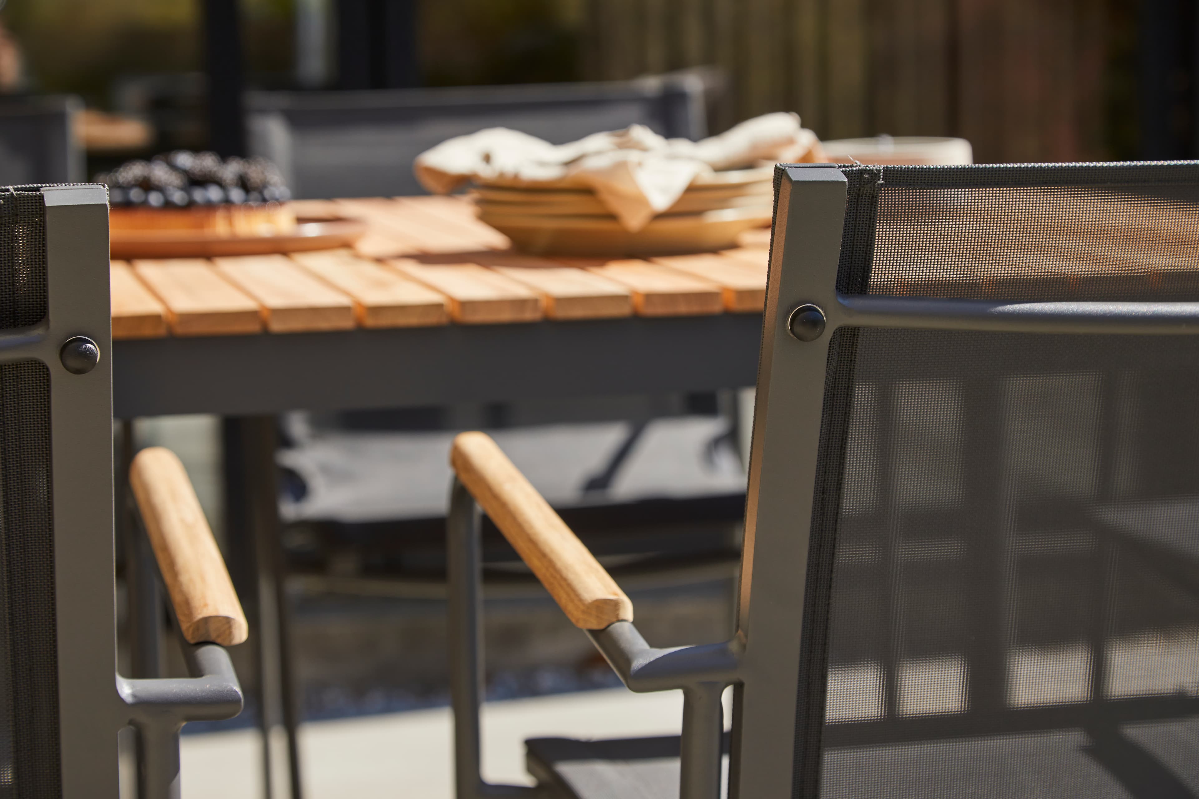 Mood Classic Sessel Textilene Anthrazit