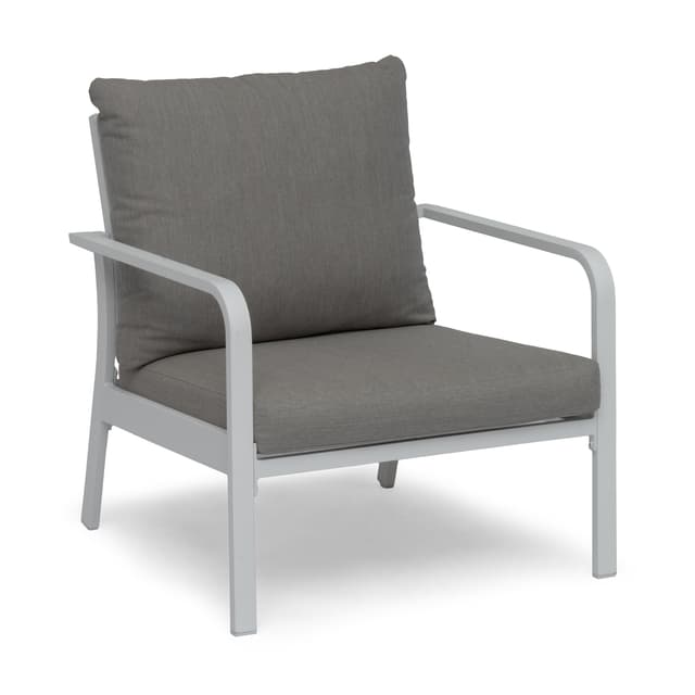Hånger Lounge chair White/Grey-Beige