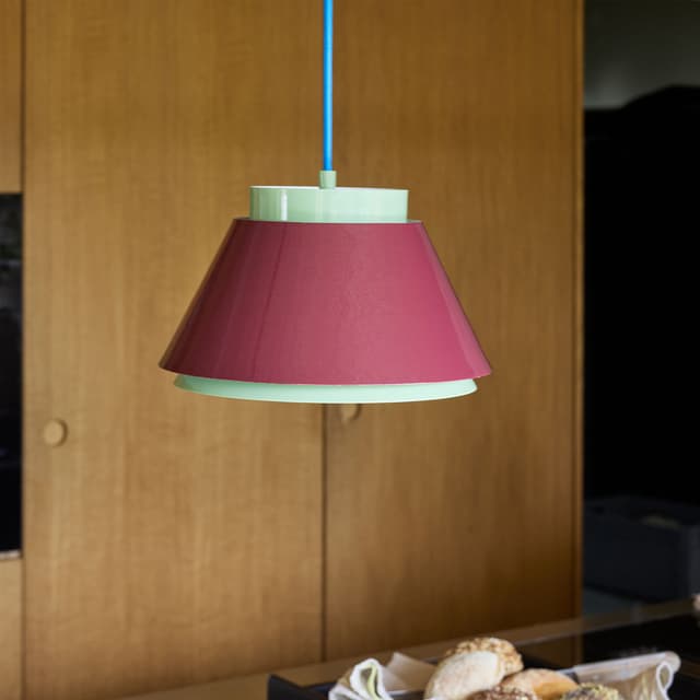 Remi Ceiling Light Green Red 15cm