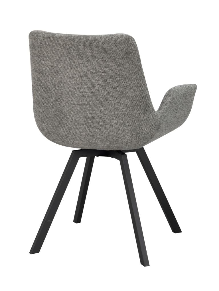Norwell Dining Armchair Grey/Black