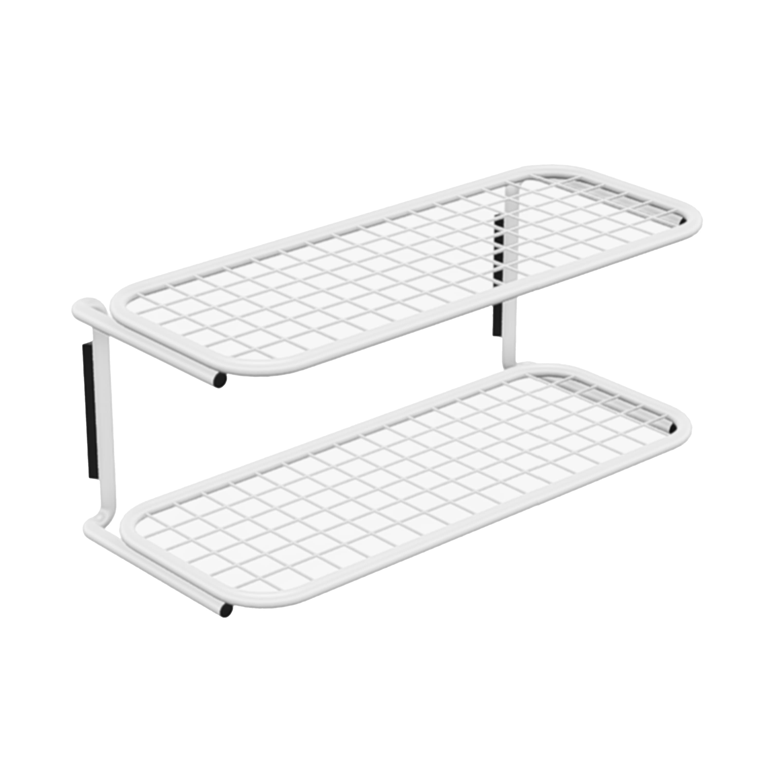 Classic Schuhablage Doppel Weiß 60cm