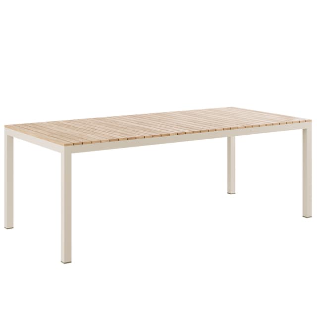 Mood Extreme Esstisch Sandy Grey/Teak 208x100
