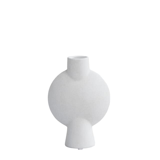 Sphere Mini Vase Bone White