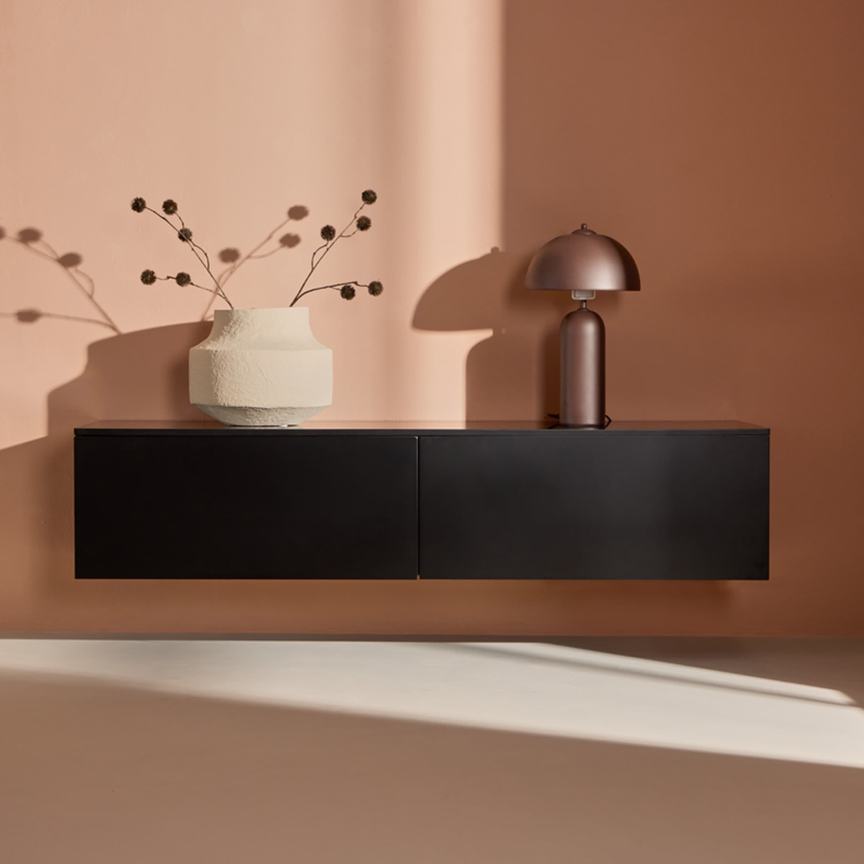 Frihamn Sideboard Black 160x45