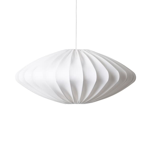 Ellipse Deckenleuchte Weiß 80cm
