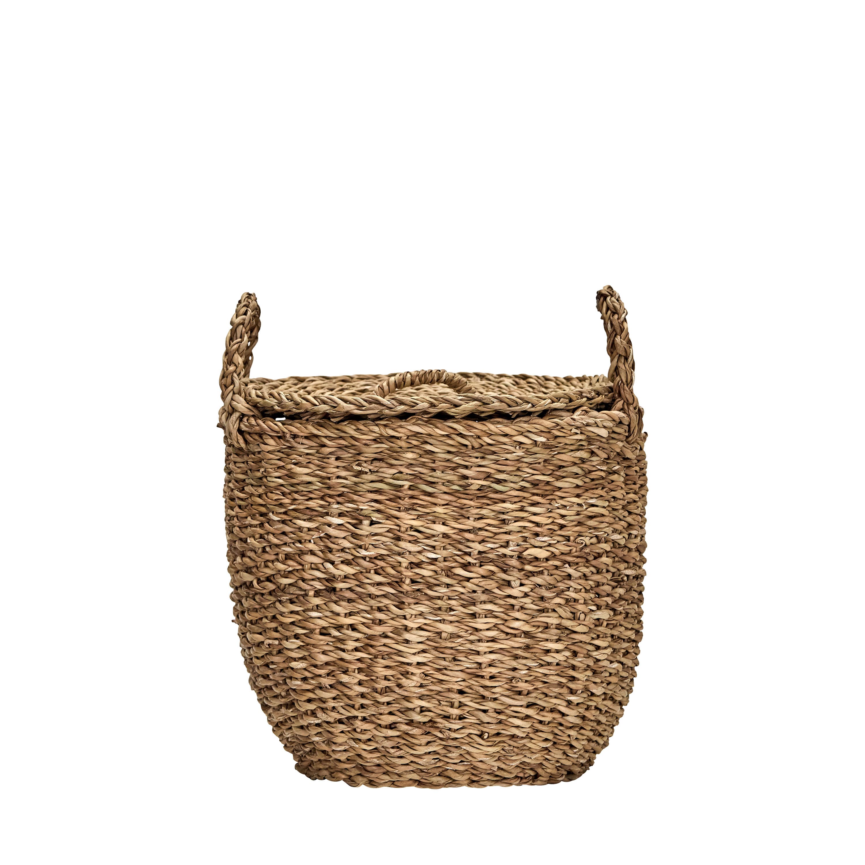 Round Aufbewahrungskorb Natur 3er-Pack