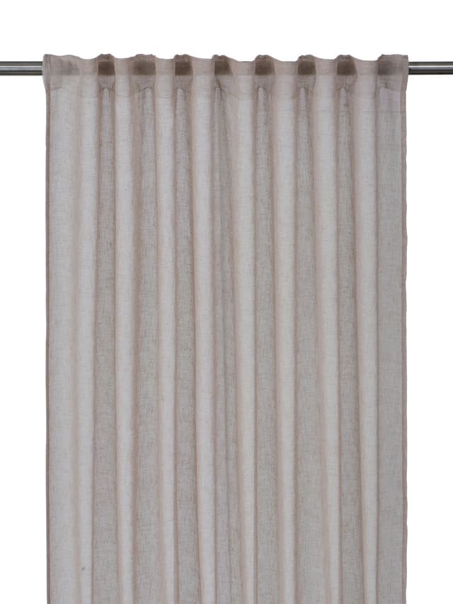 Diana Curtain Length Beige 350cm Set of 2