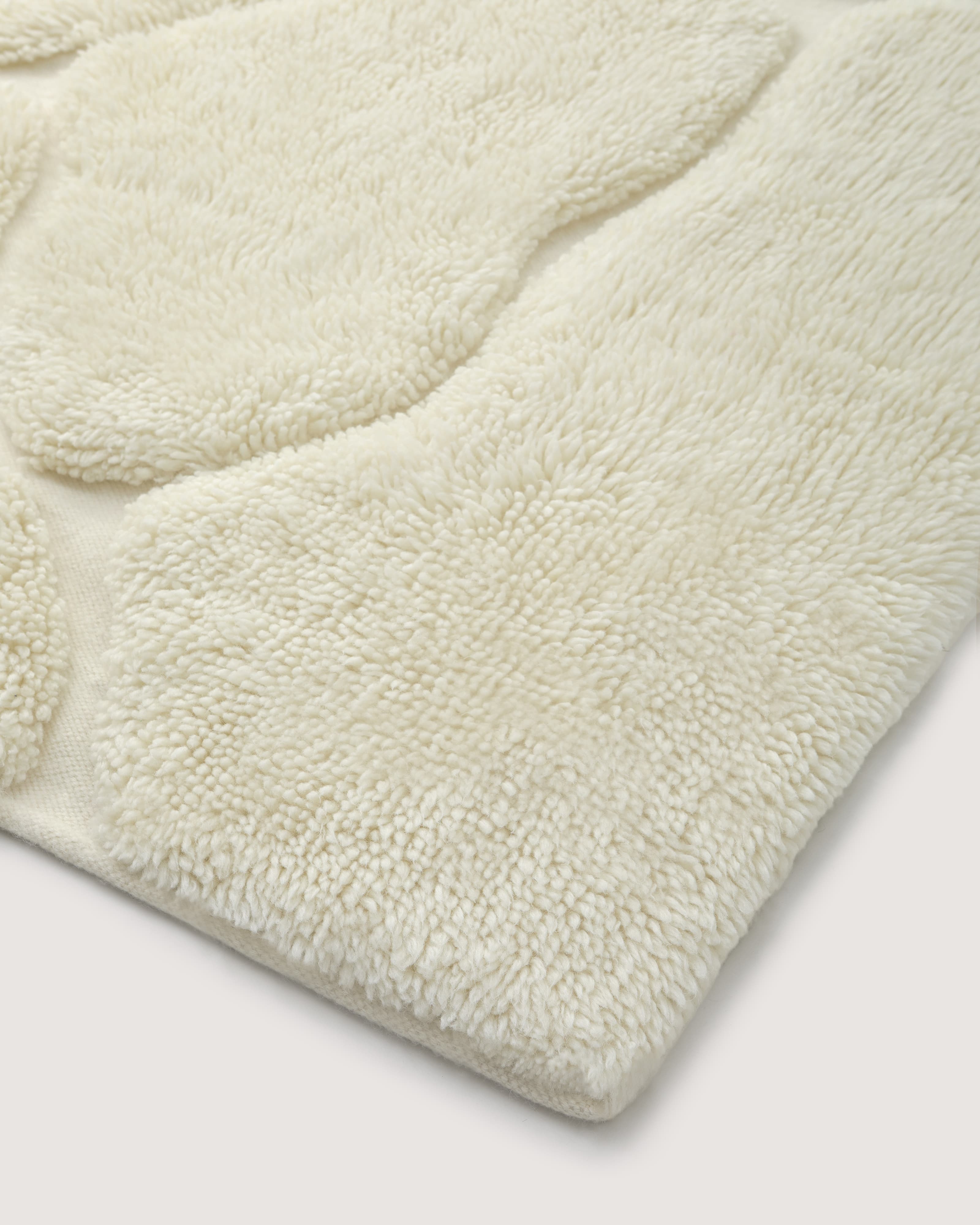 Kullin Wollteppich Offwhite 170x240