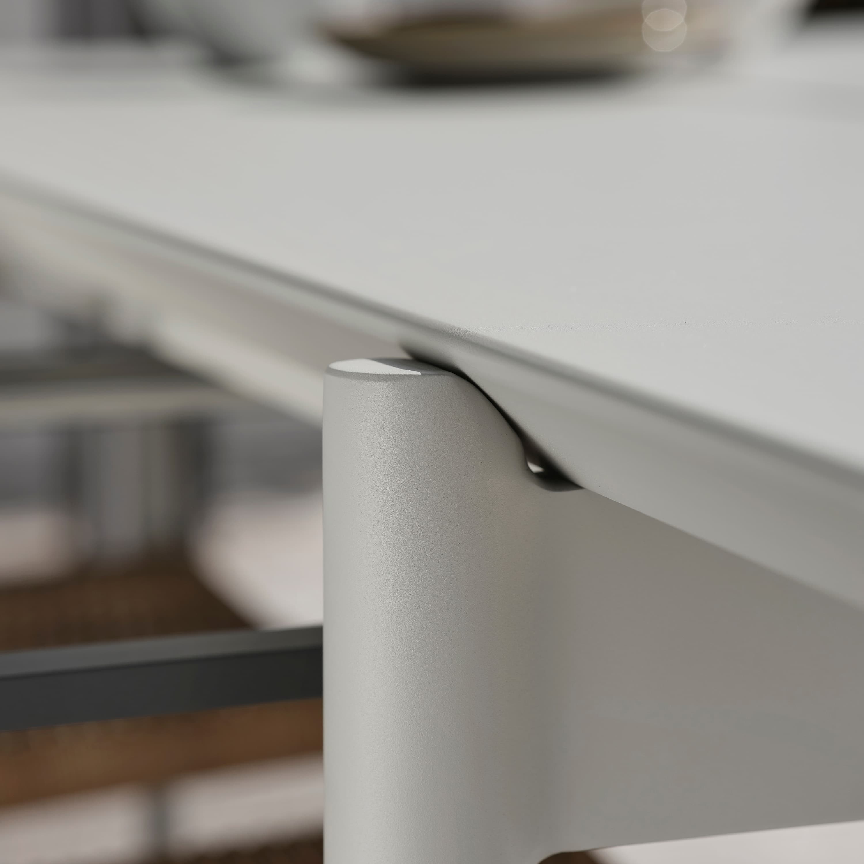 B45 Matbord Light Grey 180x92