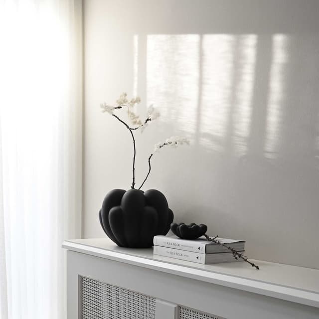 Bloom Vase Schwarz Mini