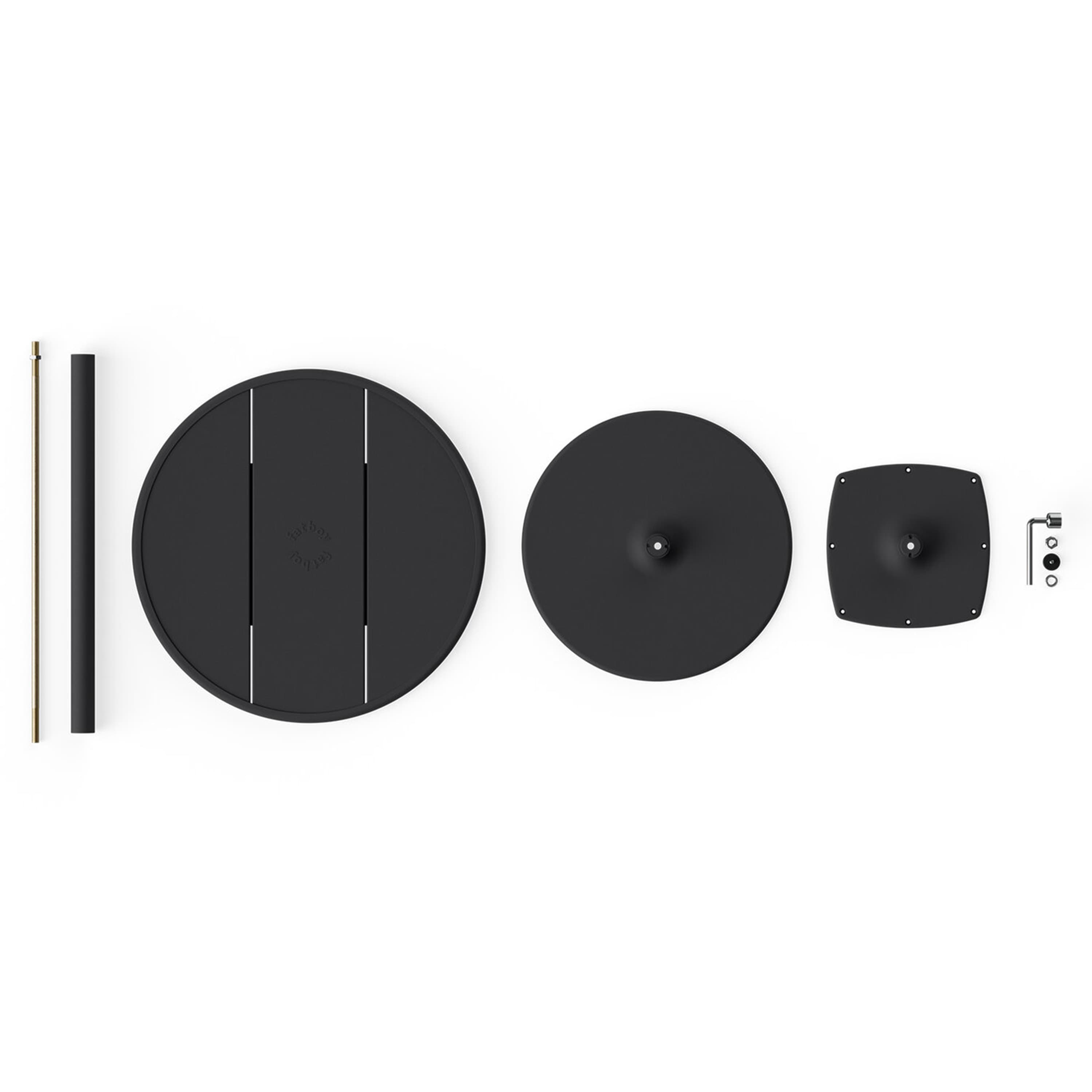 Fred's Bistreau Tisch Anthracite Ø60