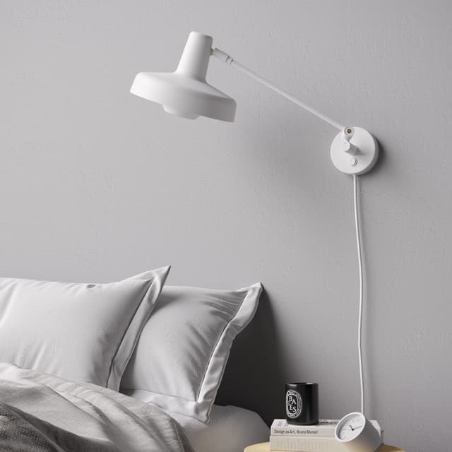 Arigato Wall Lamp Short White