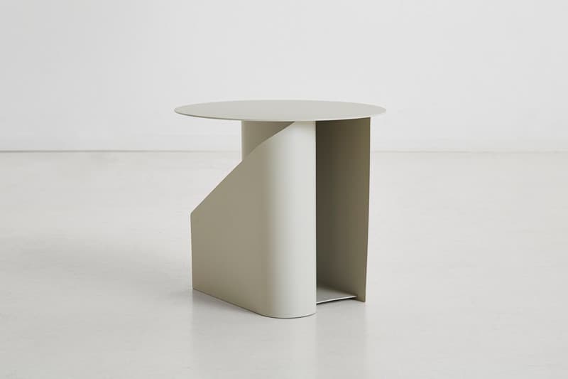 Sentrum Side Table Warm Grey Ø40
