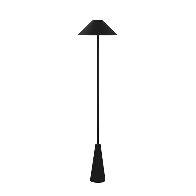 Cannes Tragbare Stehlampe Schwarz