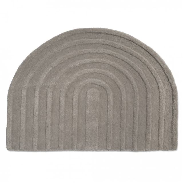 Arch Doormat Silver 60x90 cm