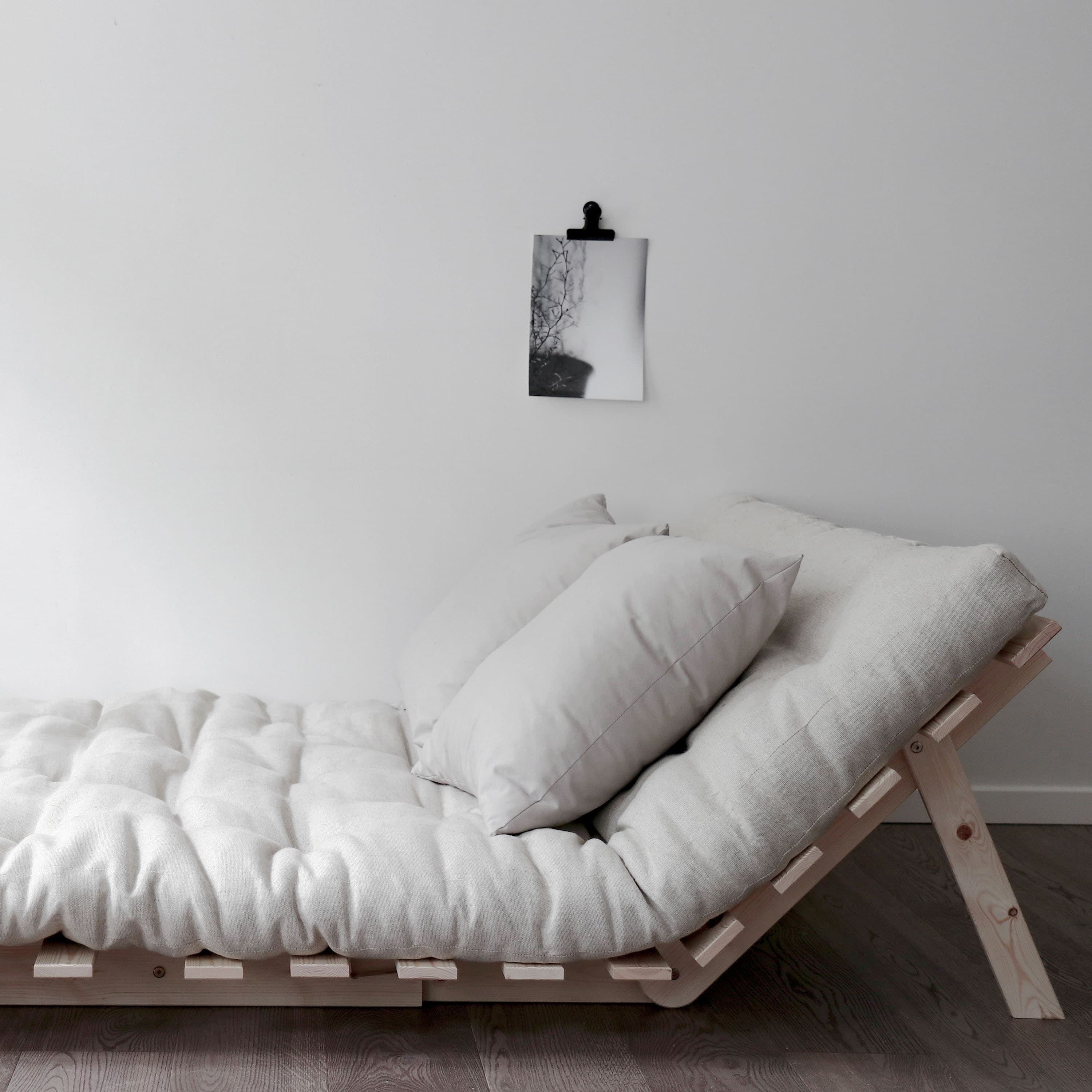 Roots Schlafsofa Natur/Linen 140cm