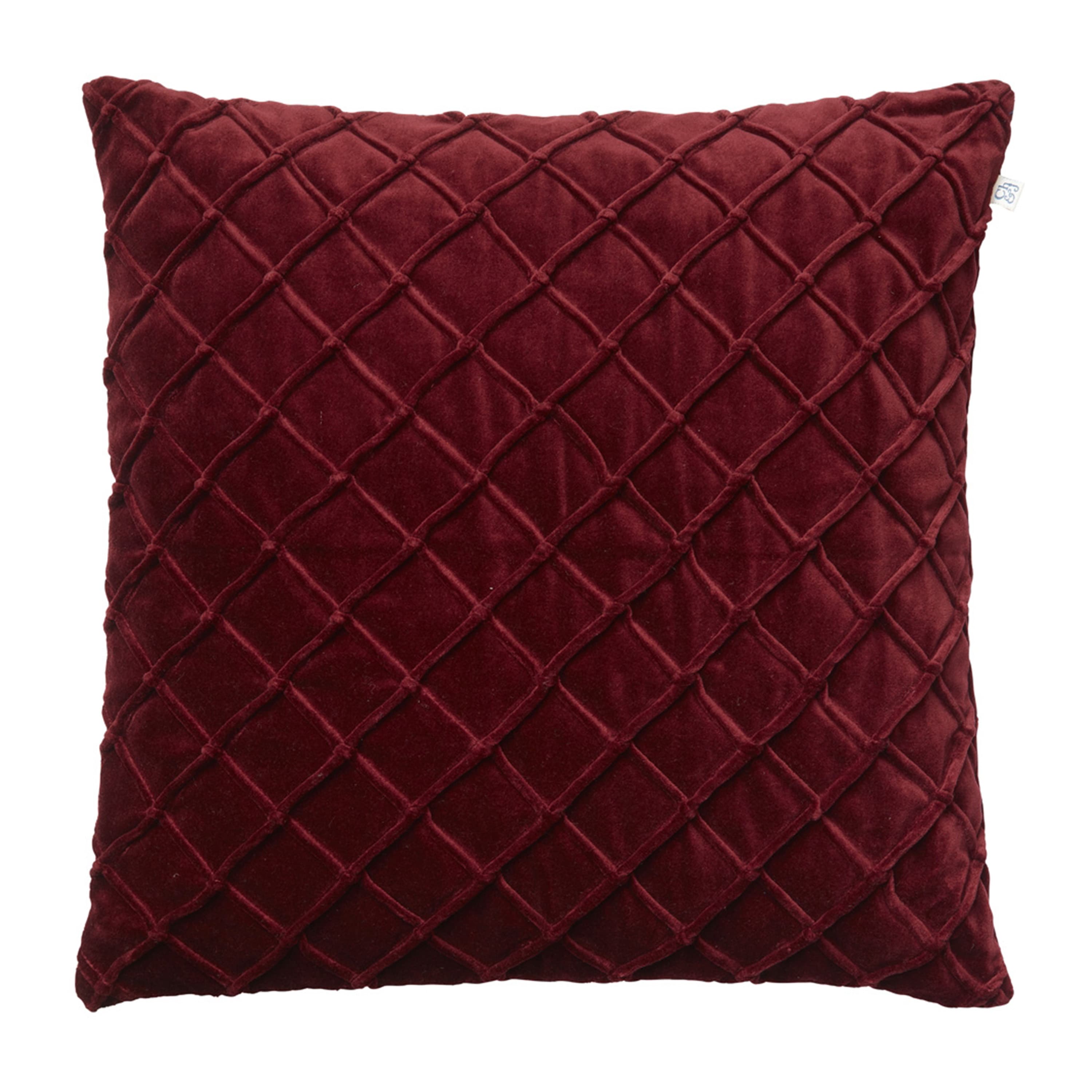 Deva Kissenbezug Samt Ruby 50x50