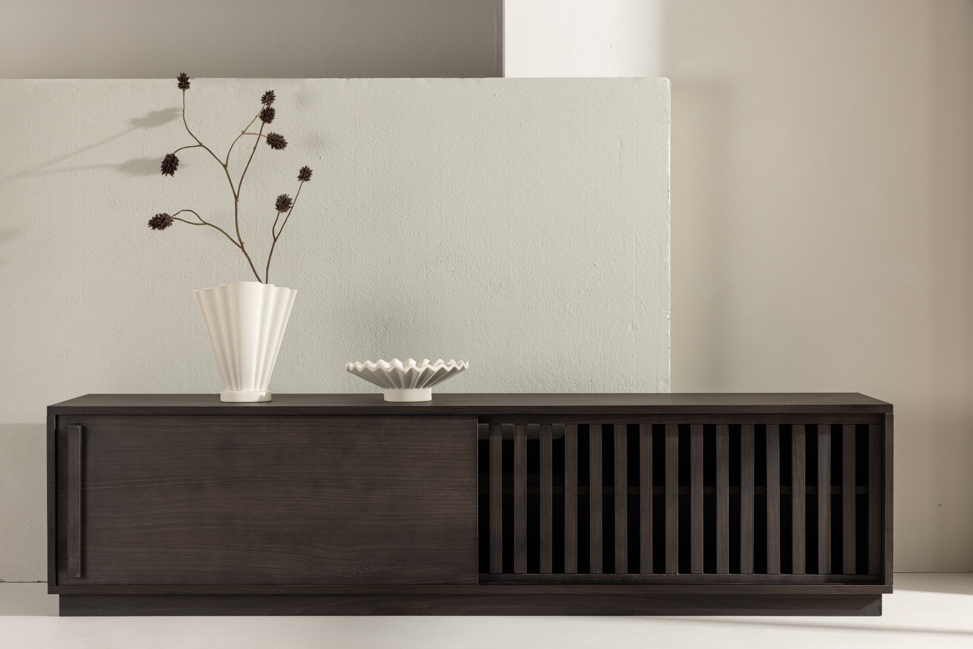 Lugo TV-Bank Mokka 180cm
