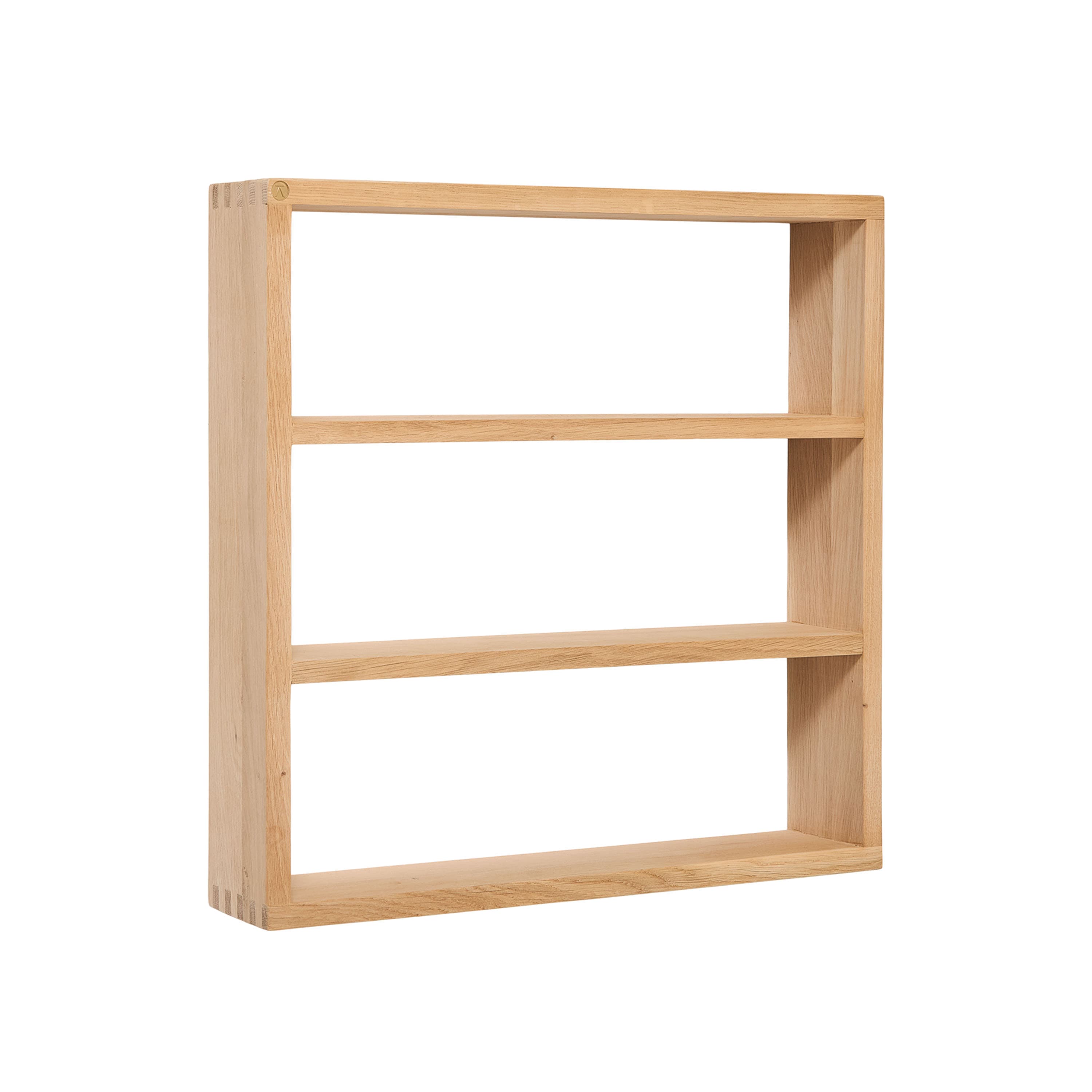 Sector Vägghylla Ek 50x50